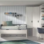 Dormitorio juvenil F-001 Glicerio formas 22