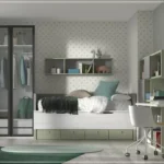 Dormitorio juvenil F-003 Glicerio formas 22