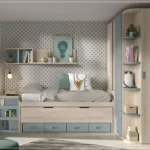 Dormitorio juvenil F-017 Glicerio formas 22