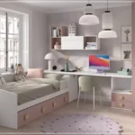 Dormitorio juvenil F-105 Glicerio formas 22