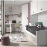 Dormitorio juvenil F-112 Glicerio formas 22