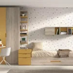 Dormitorio juvenil F-155 Glicerio formas 22